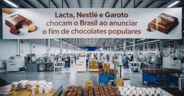 Lacta, Nestlé e Garoto surprenderam o Brasil ao anunciar o fim de 10 chocolates icônicos