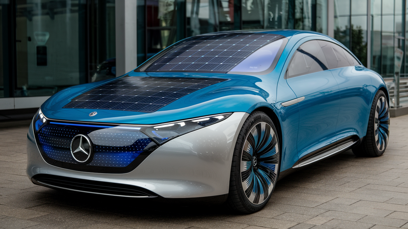 Mercedes-Benz surpreende o mundo com tinta solar revolucionária tecnologia inovadora que pode transformar carros em fontes de energia e redefinir o futuro do setor automotivo!