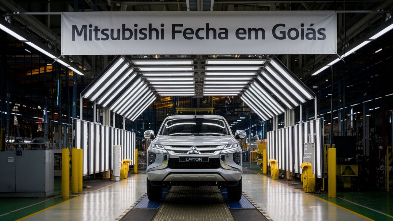 Mitsubishi vai fechar fábrica em Goiás e substituir 100% dos motores com nova estratégia para lançar 2 carros no Brasil