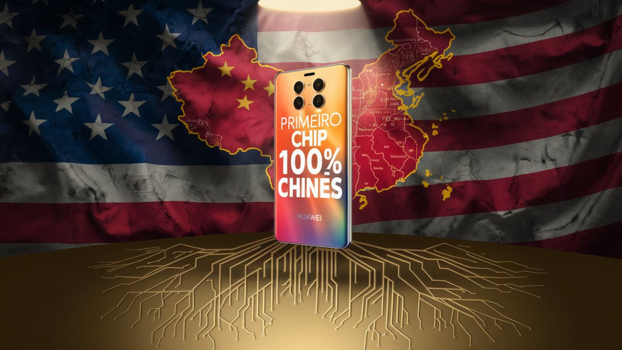Mundo SURPRESO com o 1º smartphone com chip 100% chinês: Marco histórico para China e Huawei em meio às tensões globais