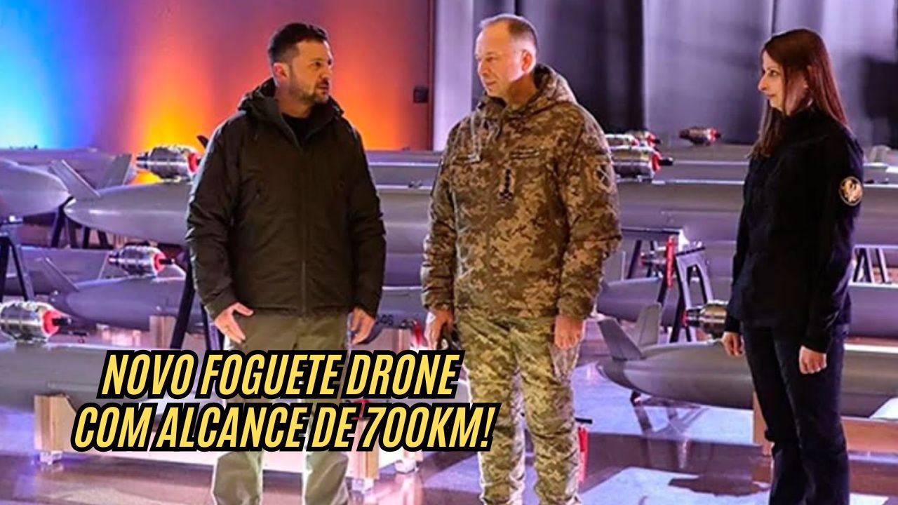 Novo foguete drone da Ucrânia pode atingir 700 km e superar mísseis ATACMS: tecnologia inédita promete mudar a guerra