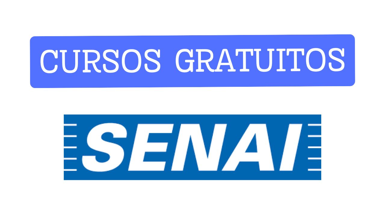 O SENAI anuncia mais de 5 MIL vagas em CURSOS GRATUITOS! Inscrições abertas até janeiro