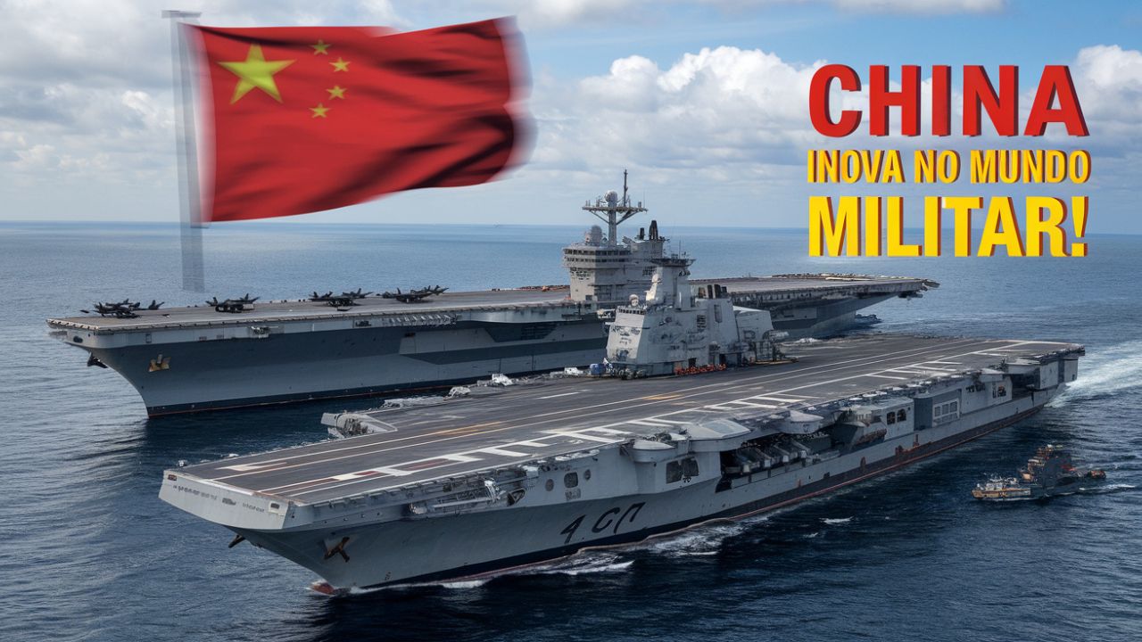 O desenvolvimento militar da China atinge novo patamar com o maior navio de assalto anfíbio do mundo!
