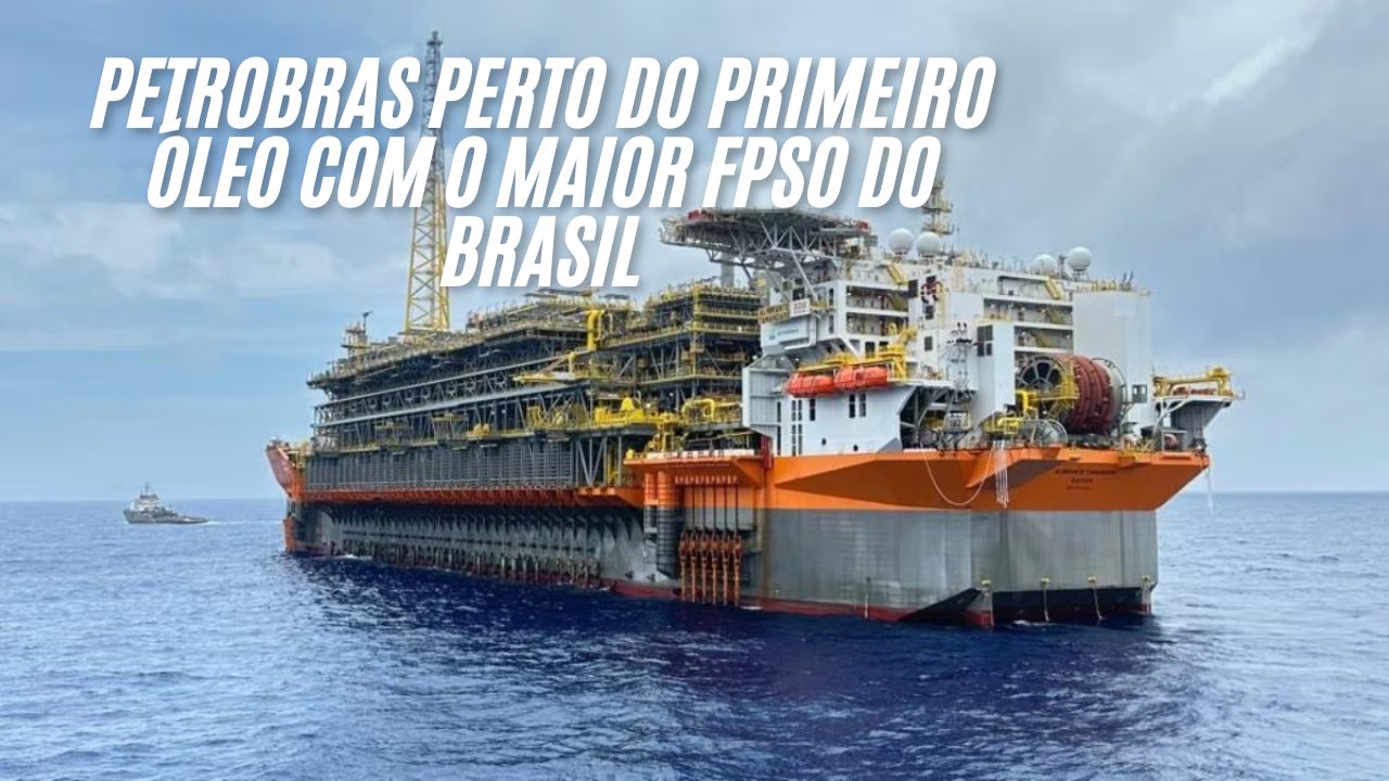 Petrobras instala FPSO com capacidade para 225 mil barris e dá passo decisivo rumo ao primeiro óleo no MAIOR campo do pré-sal