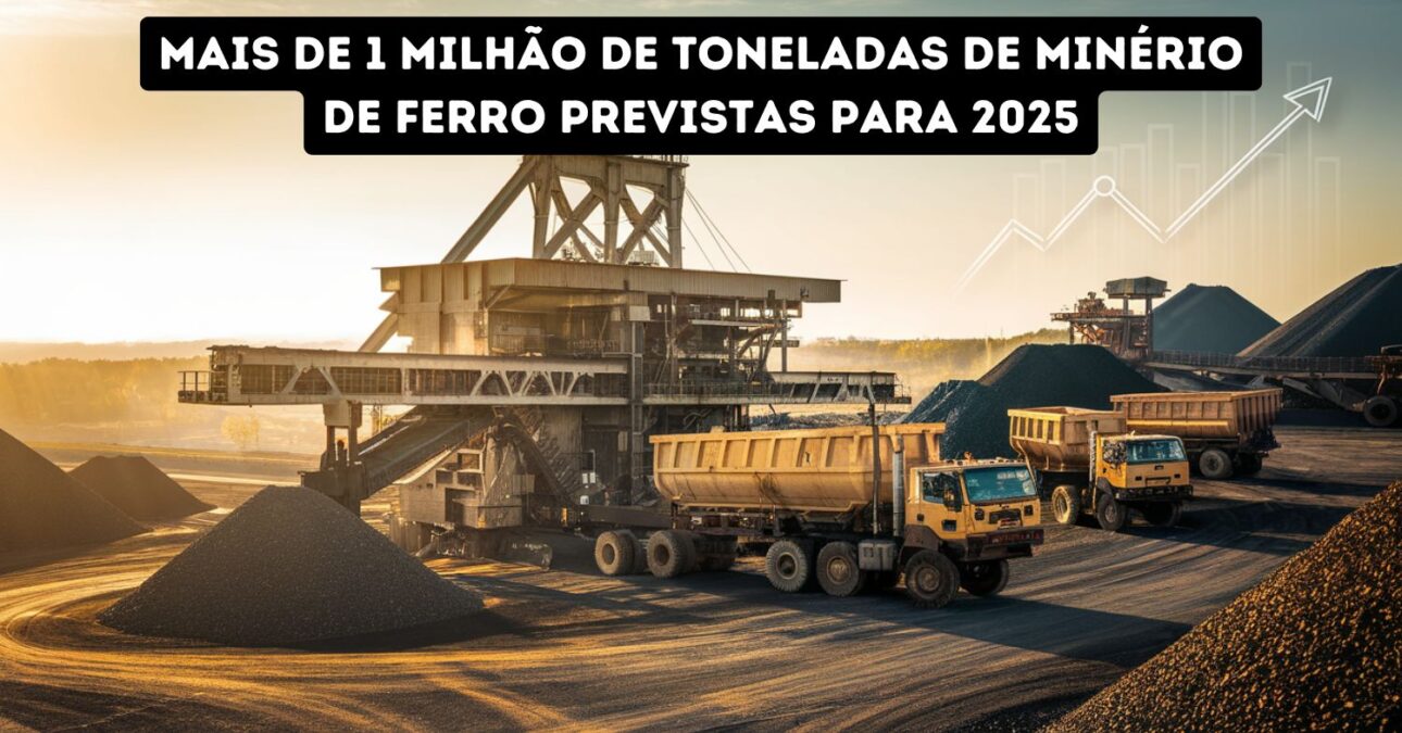 Piauí surpreende o mundo! Mais de 1 milhão de toneladas de minério de ferro previstas para 2025 colocam o estado no topo do setor mineral e atraem investimentos bilionários