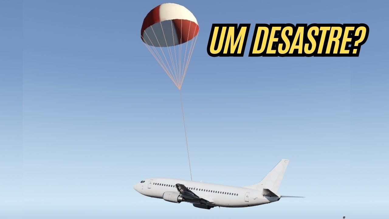 Por que os aviões de 300 toneladas não têm paraquedas? Entenda os 3 motivos que tornam isso impossível