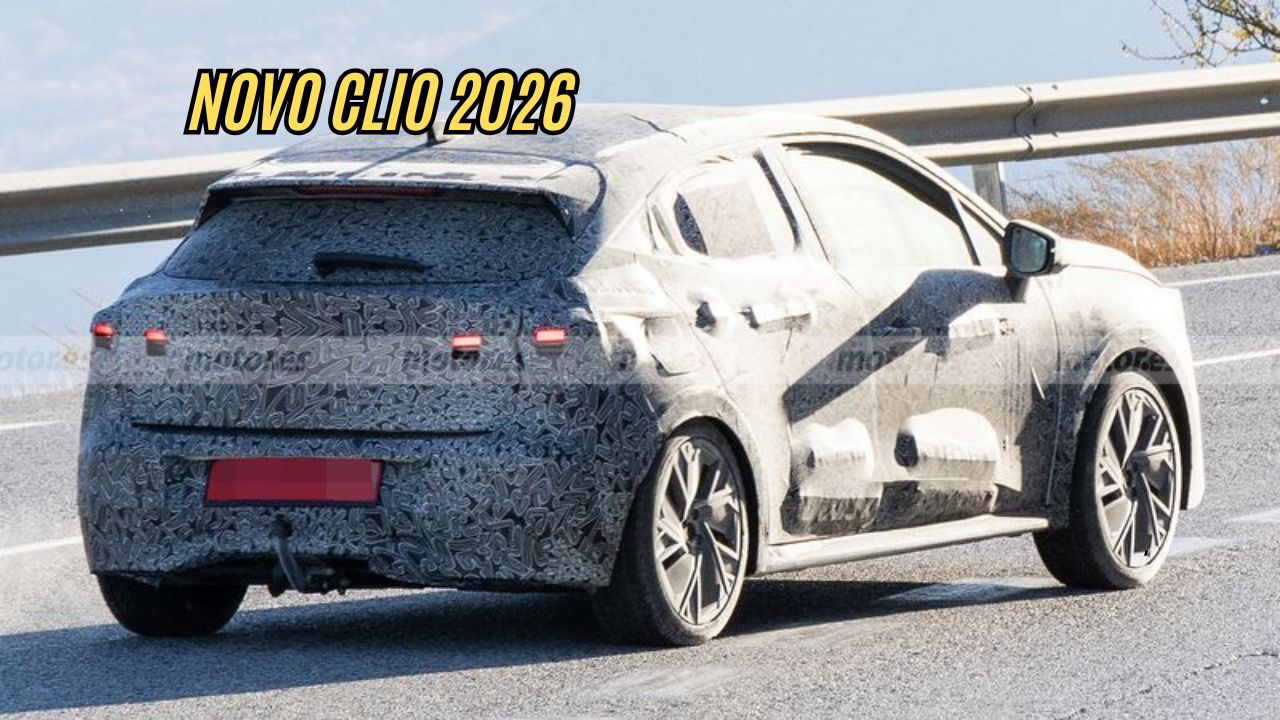 Renault surpreende o mercado: nova geração do Clio chega em 2026 após 178.902 unidades vendidas na Europa!