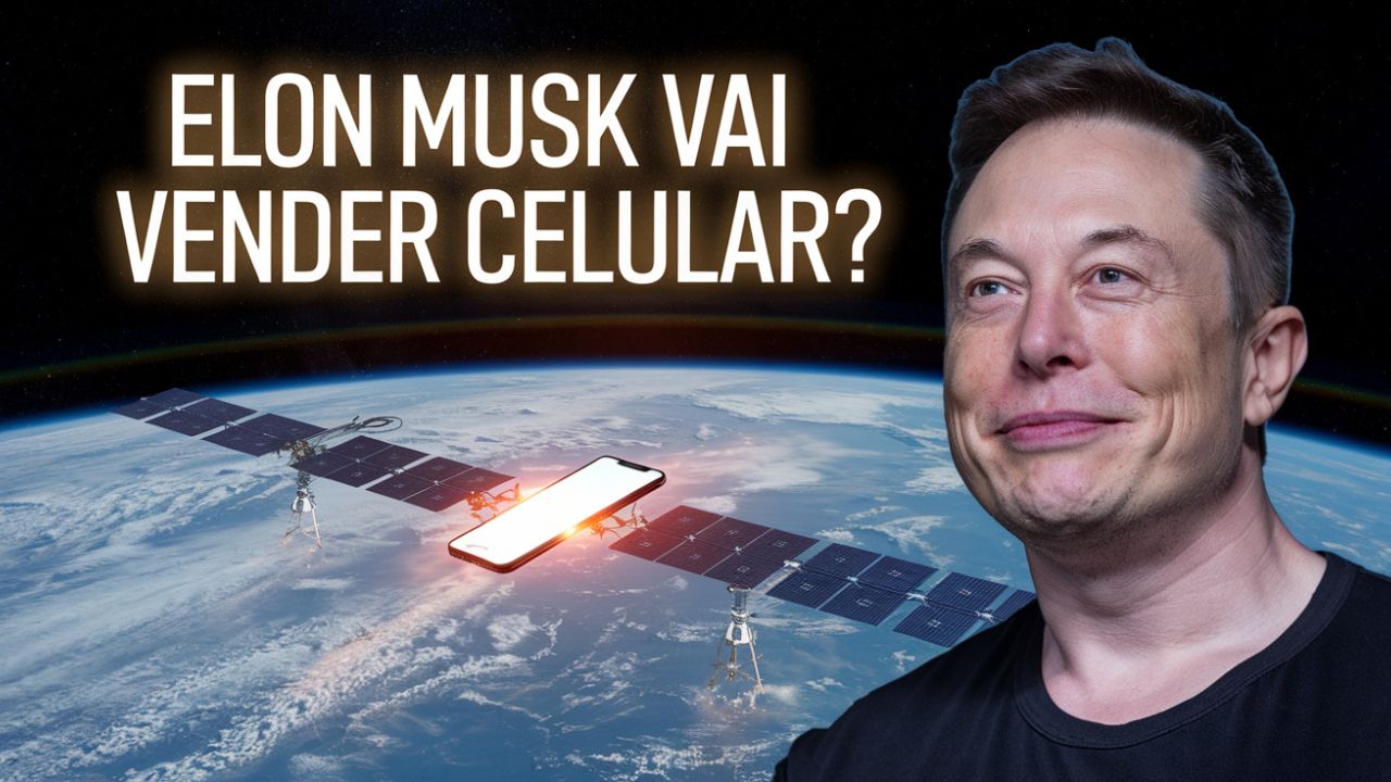 Rumores apontam que Elon Musk e a Tesla poderiam lançar um smartphone com internet via satélite da Starlink, sem planos de telefonia e com tecnologia inquebrável