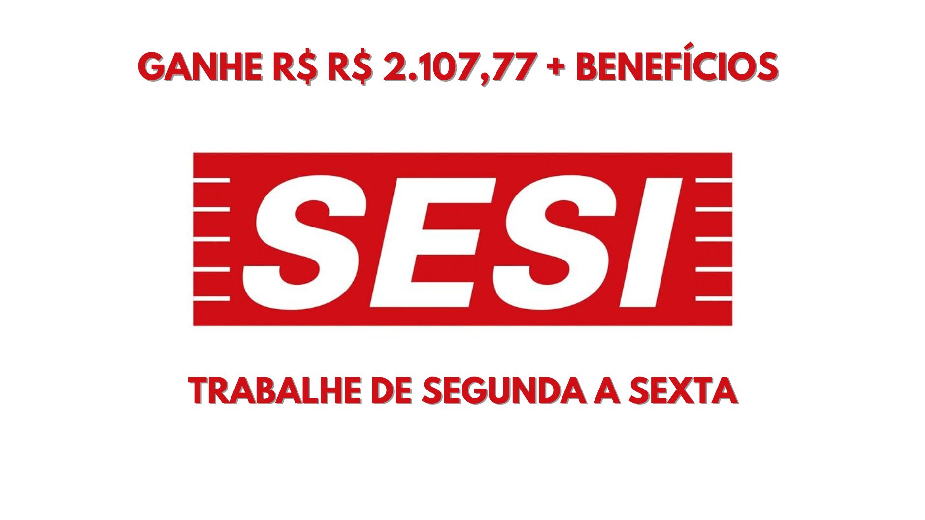 Novo processo seletivo para trabalhar no SESI em vaga de emprego destinada ao setor de atendimento: instituição abre nova vaga para candidatos com nível fundamental completo. Saiba como concorrer à vaga no SESI e ganhar ótimos salários e benefícios.