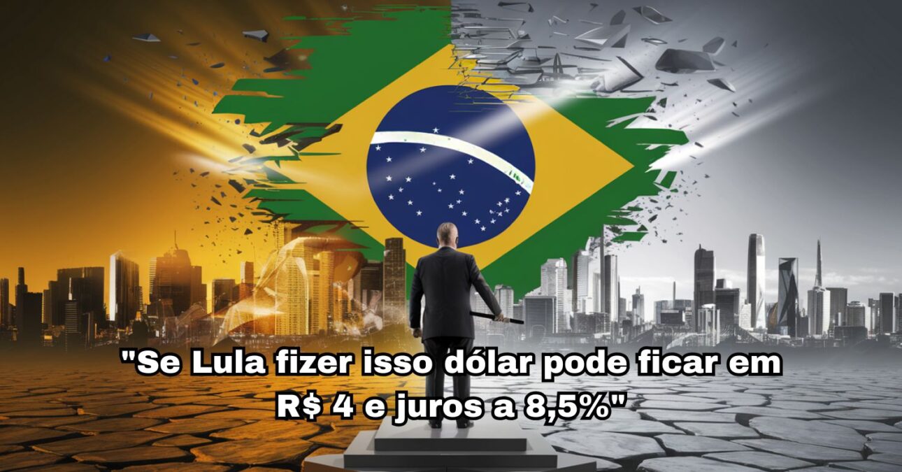 Se Lula fizer isso dólar pode ficar em R$ 4 e juros a 8,5%. Economistas afirmam que, com esta ação do presidente, o Brasil pode virar um país irreconhecível!