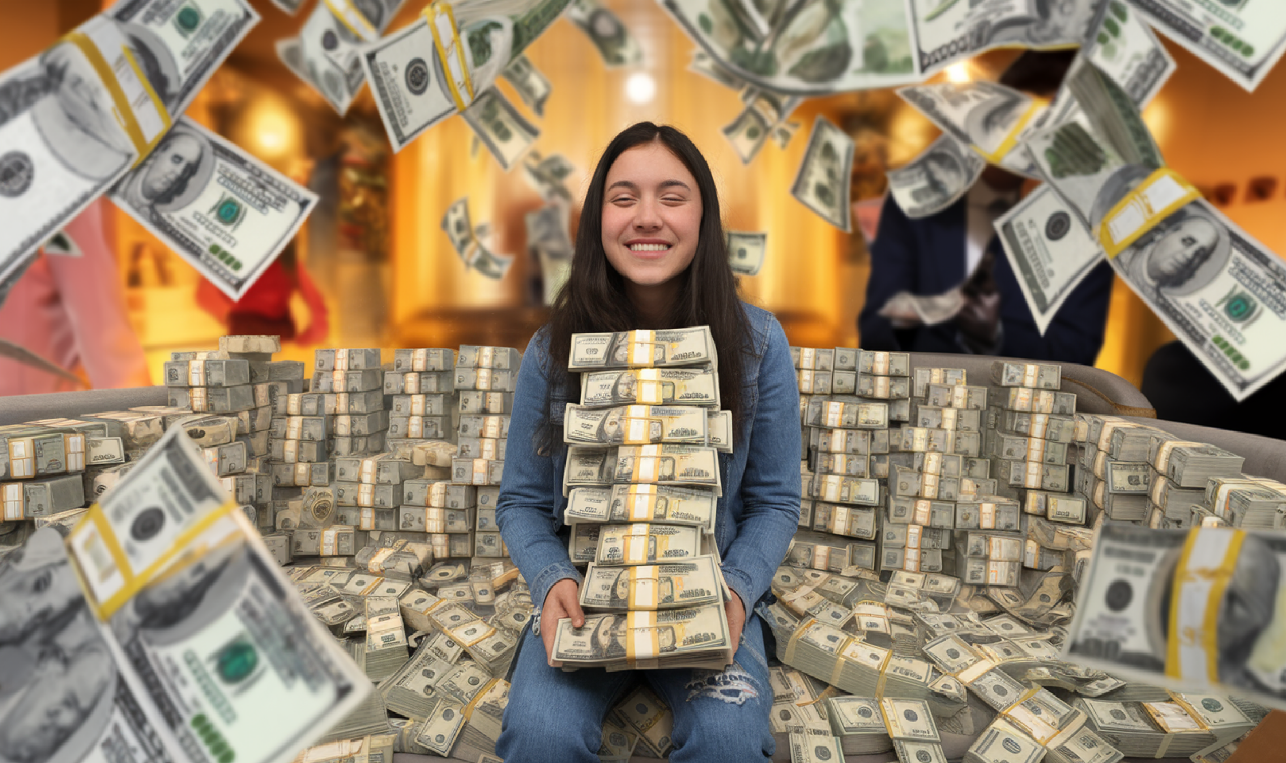 bilionário, jovens, herança