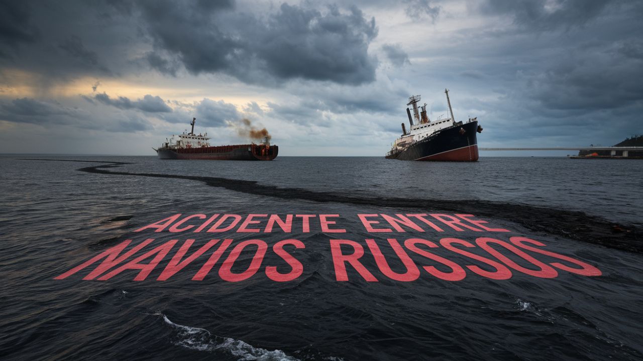 Tragédia no Estreito de Kerch: 4 mil toneladas de petróleo vazadas em derramamento de óleo que ameaça o mar negro