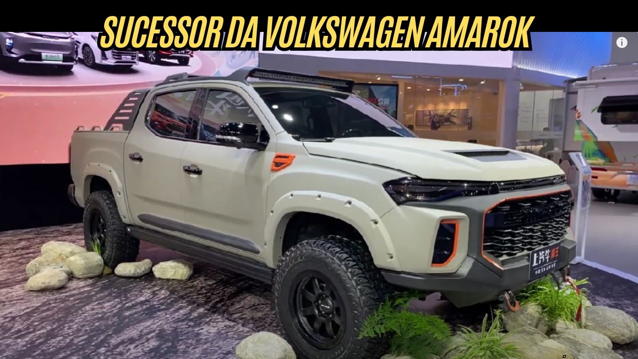 Volkswagen prepara picape revolucionária: Projeto Patagônia terá produção de 70 mil unidades e será o sucessor da Amarok em 2027!