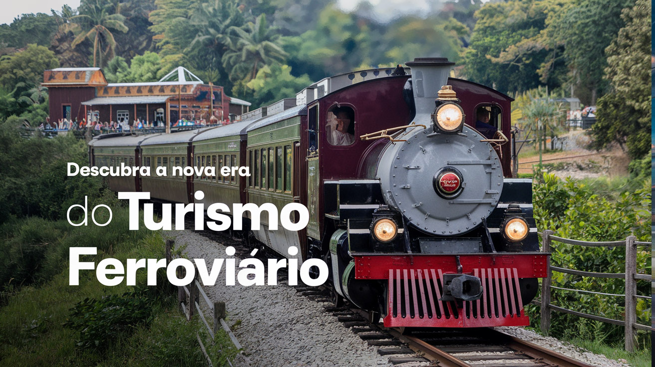 Governo de SP lança plano para criar a maior rede de turismo ferroviário do Brasil, conectando história, cultura e natureza.