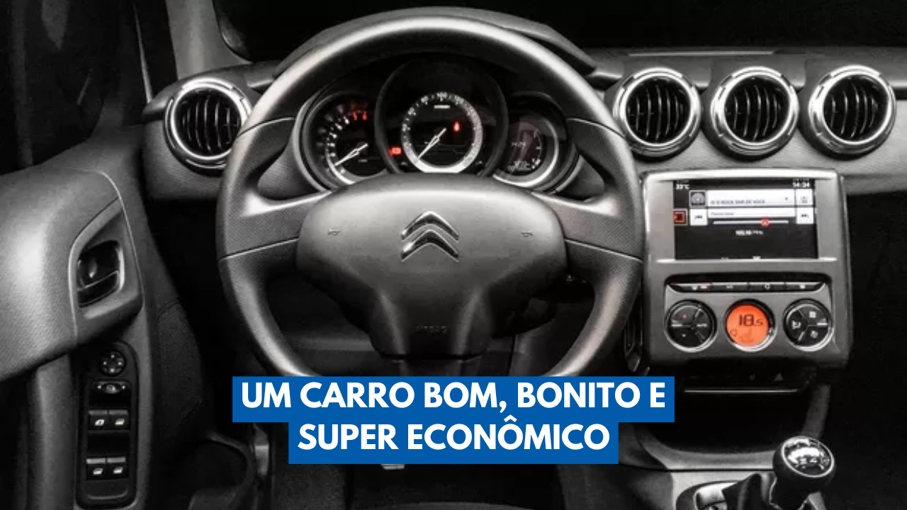 Citroën C3 Hatch 1.2 oferece economia de até 16,6 km/L e desempenho de 90 cv, combinando eficiência e conforto em um carro para o dia a dia.