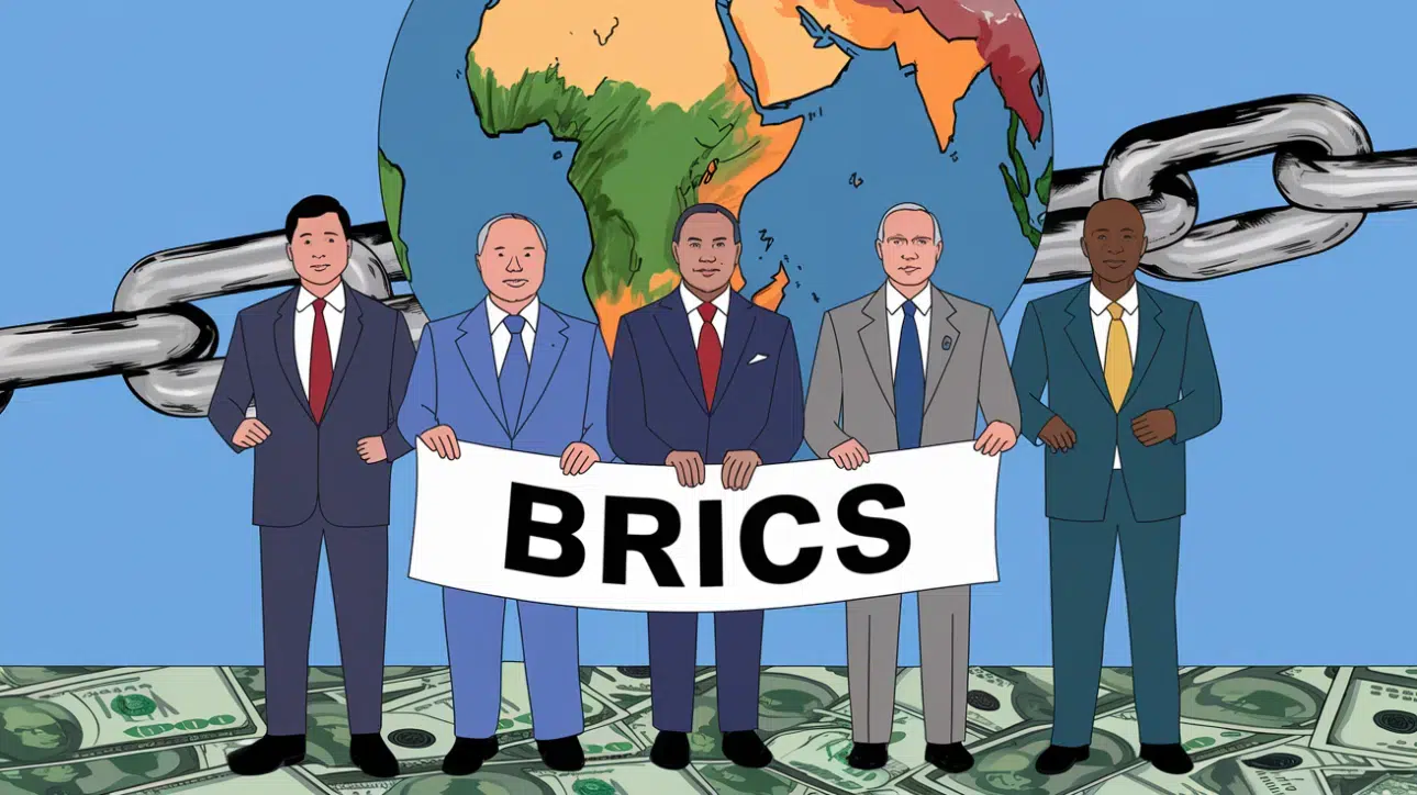 deseo de Pequim de diminuir a influência do dólar está alinhado com os objetivos do bloco Brics