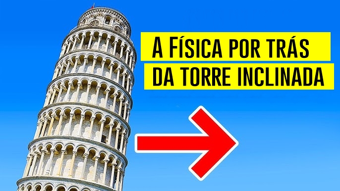 Torre de Pisa — A Física por trás de sua torre inclinada
