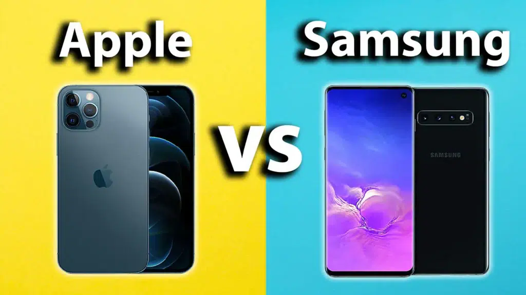 iPhone, Samsung