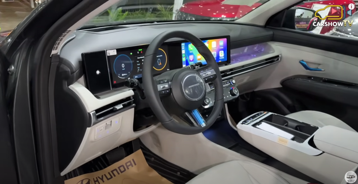 Panel del Hyundai Tucson 2025 en el mercado europeo