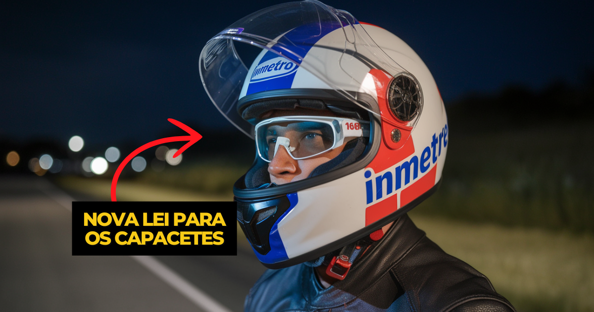 Capacetes com selo Inmetro, viseiras cristal e retrorrefletivos são obrigatórios em 2024. Multas pesadas prometem mudar a rotina de motociclistas.