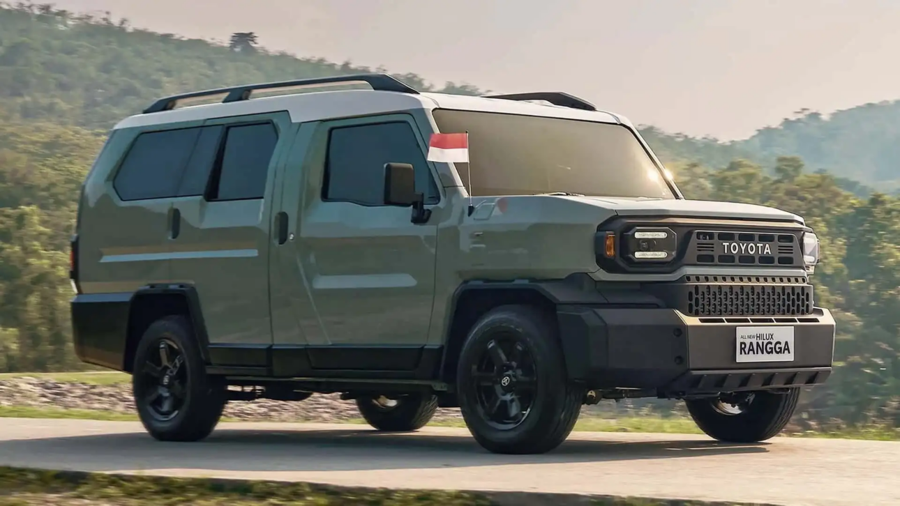 Toyota Lanza El Hilux Rangga SUV, Un Modelo Para 7 Personas Más Barato Que El SW4, Prometiendo Revolucionar El Mercado Asiático En 2025. (Foto/ Toyota)