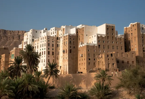 500 torres de barro forman esta increíble ciudad histórica en medio del desierto. Con paredes de hasta 1,80 m de espesor en la base, estas construcciones han resistido durante siglos, pero enfrentan la erosión y desastres naturales.