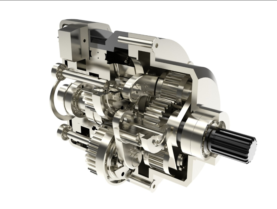 Funciona con engranajes planetarios modificados que se alternan de forma independiente, garantizando transiciones suaves y precisas. Con este avance, el RatioZero promete mejorar el rendimiento de vehículos como motos, coches y hasta aerogeneradores.