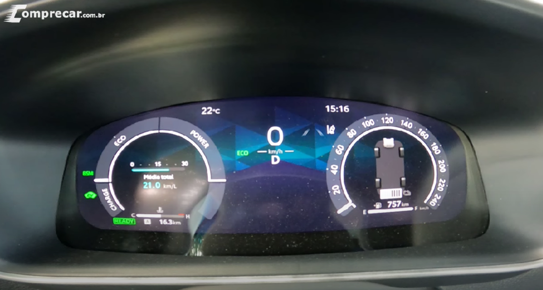 El Toyota Corolla XRX Híbrido 2025 alcanzó 20 km/l en la práctica debido a su tecnología híbrida eficiente, que prioriza el uso del motor eléctrico a bajas velocidades y en situaciones urbanas, reduciendo el consumo de combustible y maximizando la regeneración de energía en las frenadas y desaceleraciones.