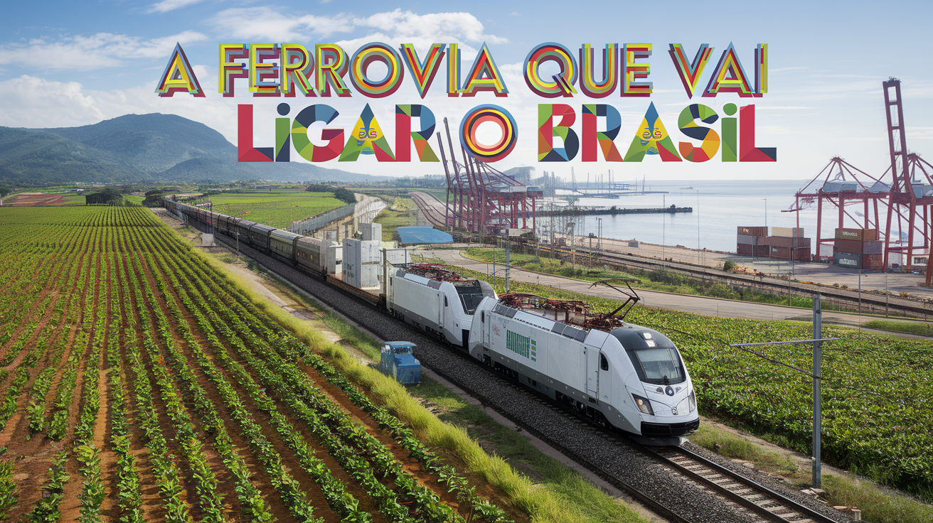 Projeto de ferrovia com 2.400 km promete transformar a logística no Brasil, conectando o Mato Grosso ao litoral da Bahia com inovação e eficiência.