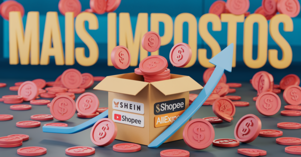 ICMS pode saltar de 17% para 25% em compras internacionais. Shein, Shopee e AliExpress serão os mais afetados. Governo divide opiniões