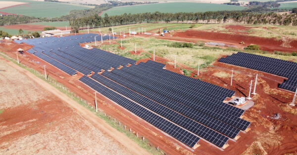 Usina fotovoltaica de Itaipu em Cascavel com investimento de R$3 milhões. Foto: Oseias Gonçalves - Imprensa Itaipu