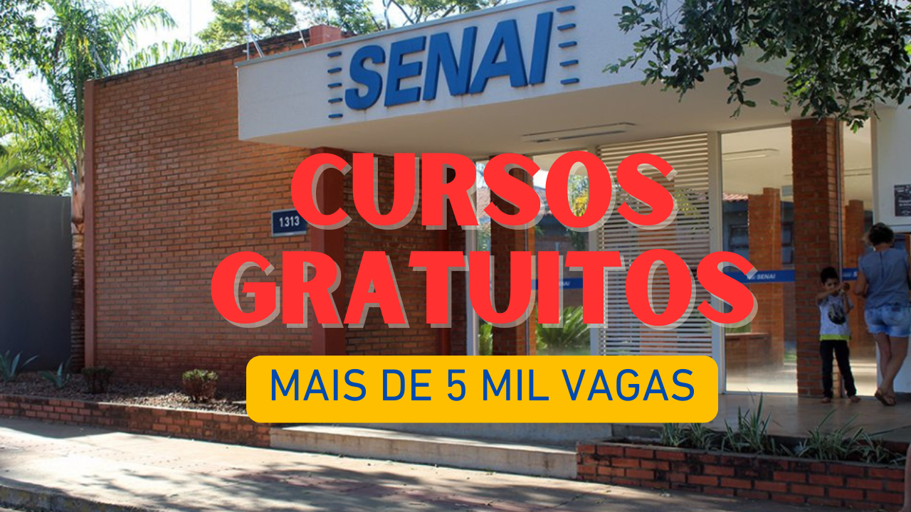 cursos - cursos gratuitos - senai