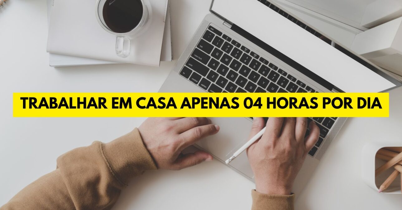 Já pensou em trabalhar em casa apenas 04 horas por dia (20 horas semanais)? Vaga home office com remuneração de R$ 2.230 para atuar como Auxiliar está aberta!