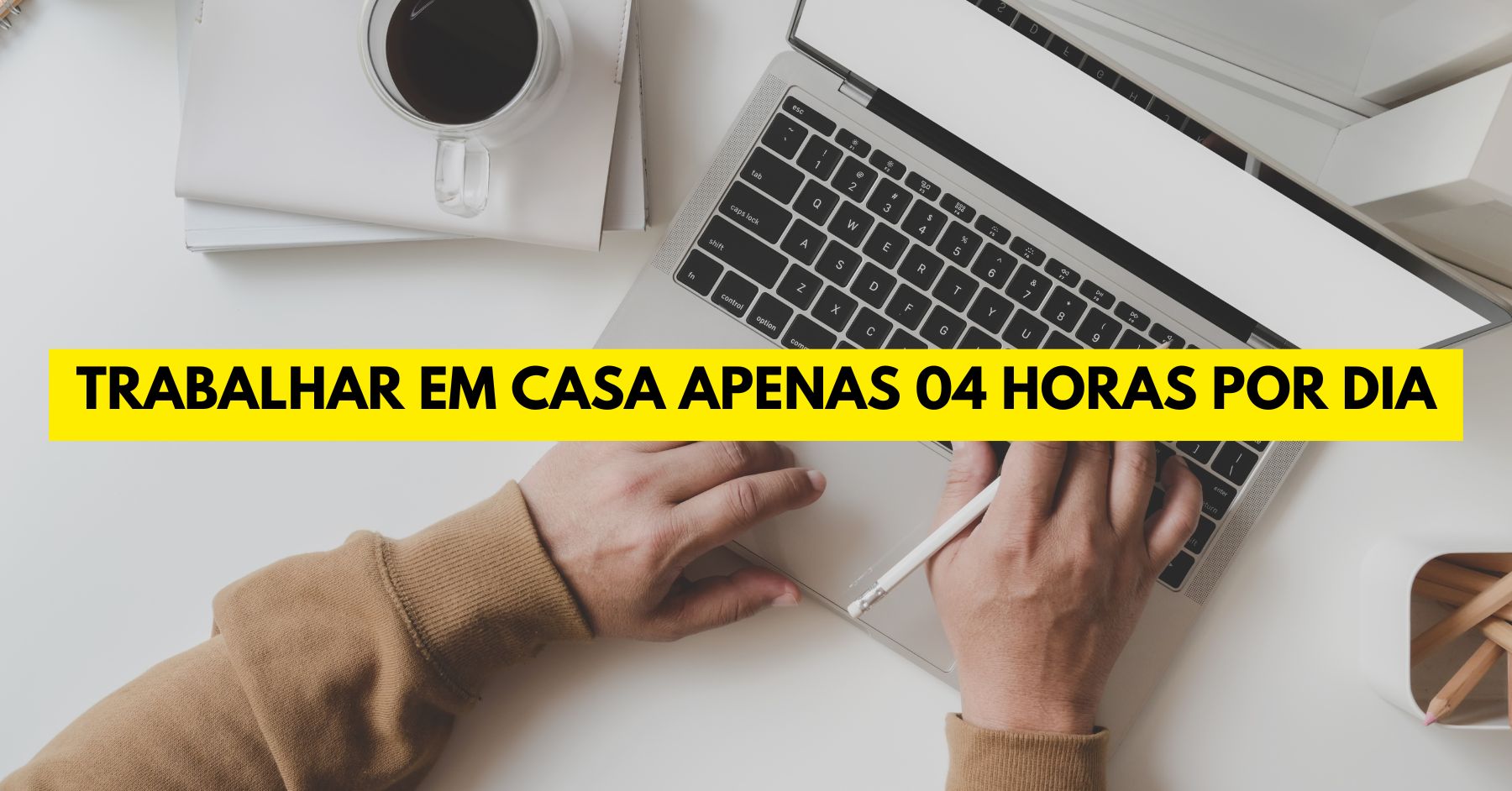 Já pensou em trabalhar em casa apenas 04 horas por dia (20 horas semanais)? Vaga home office com remuneração de R$ 2.230 para atuar como Auxiliar está aberta!
