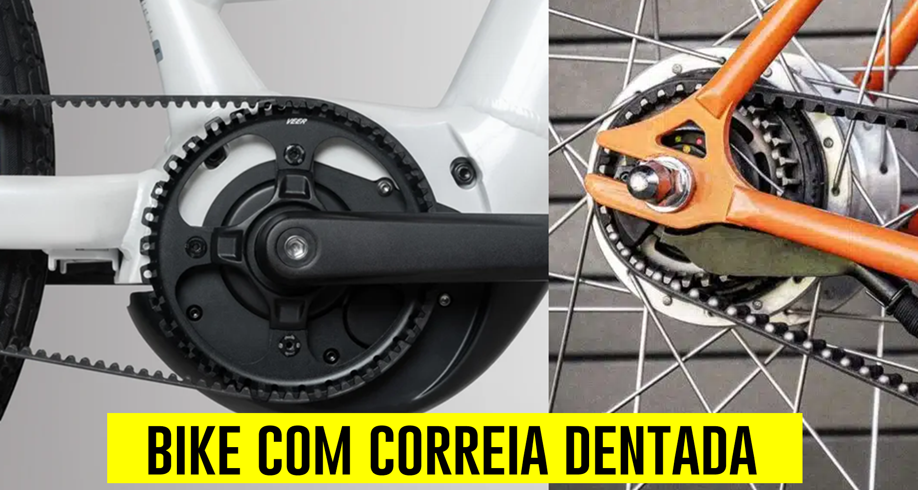 correia dentada, corrente, bicicleta