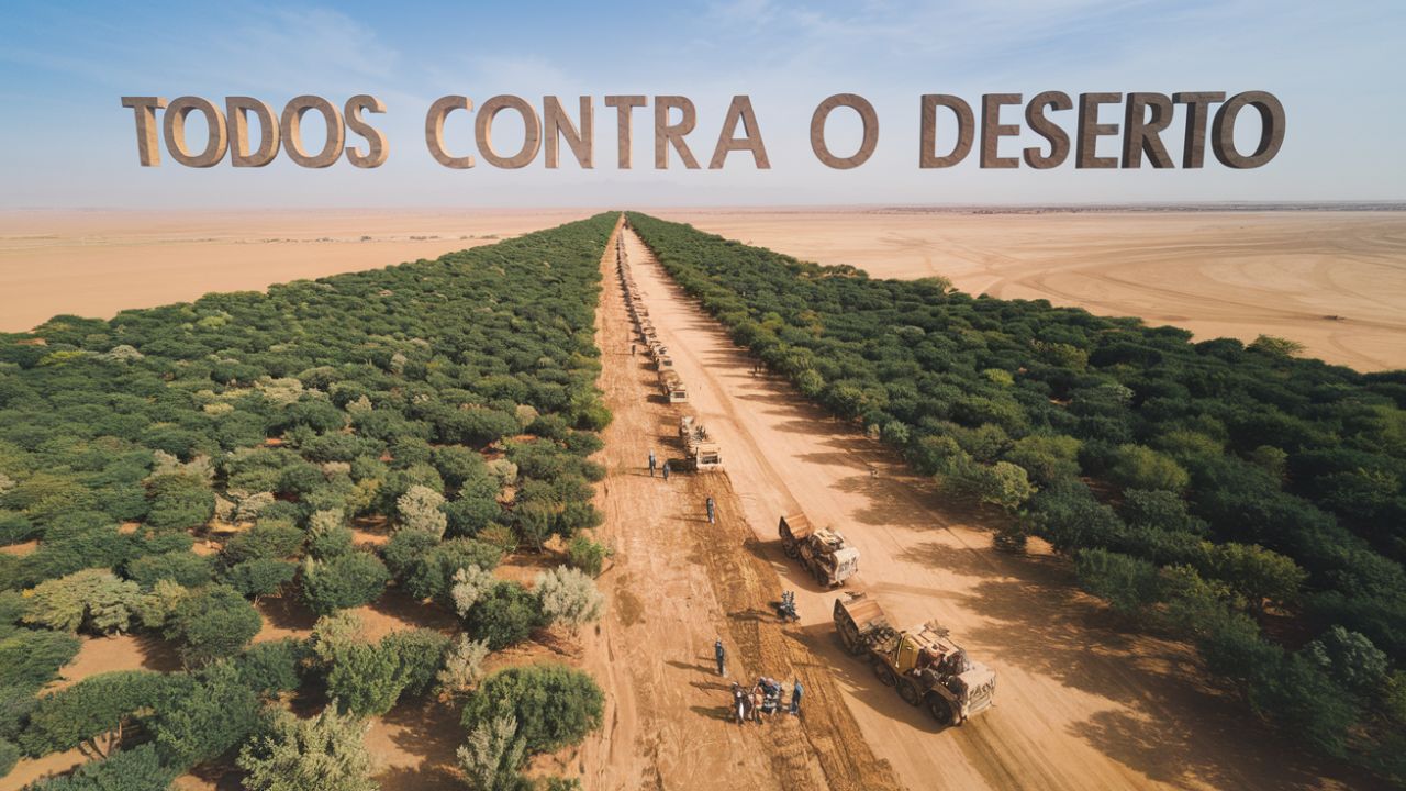 A Grande Muralha Verde da África: O megaprojeto de US$ 32,5 bilhões que promete transformar 22 PAÍSES e parar o avanço do Saara