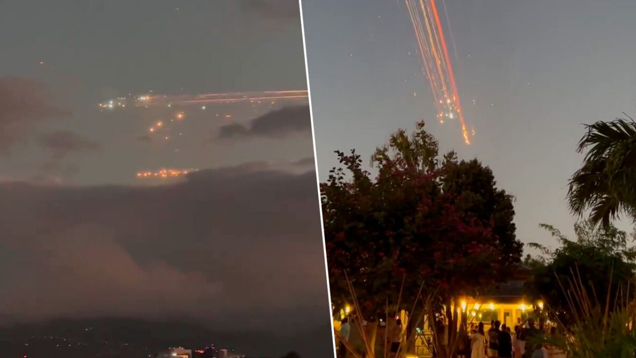 A nave estelar de Elon Musk explode sobre o Caribe e cria um espetáculo de destroços em chamas no céu