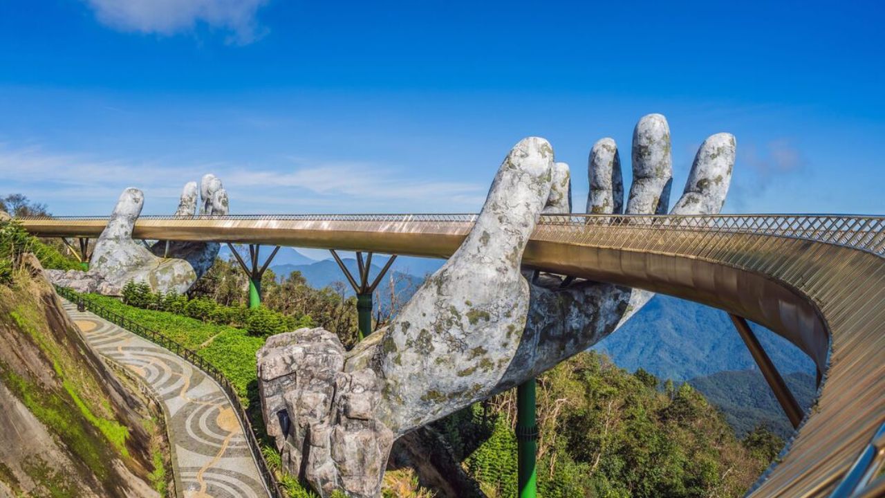 A ponte mais bonita do mundo que está 'coberta de ouro' faz parte de um projeto de US$ 2 bilhões