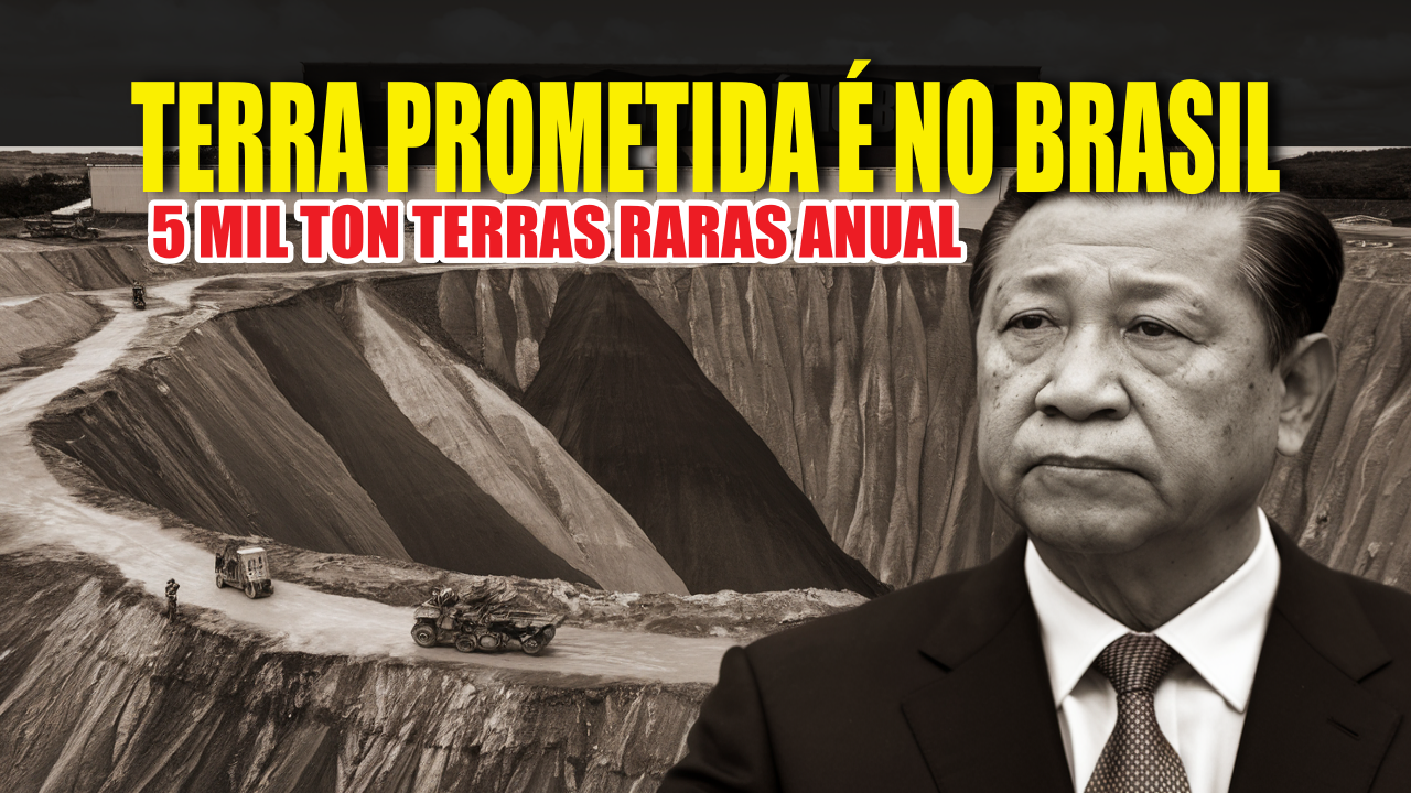 MINERAÇÃO - INVESTIMENTOS - TERRAS RARAS - GOIÁS - MINÉRIOS - PRODUÇÃO - CHINA. - BRASIL - EUA