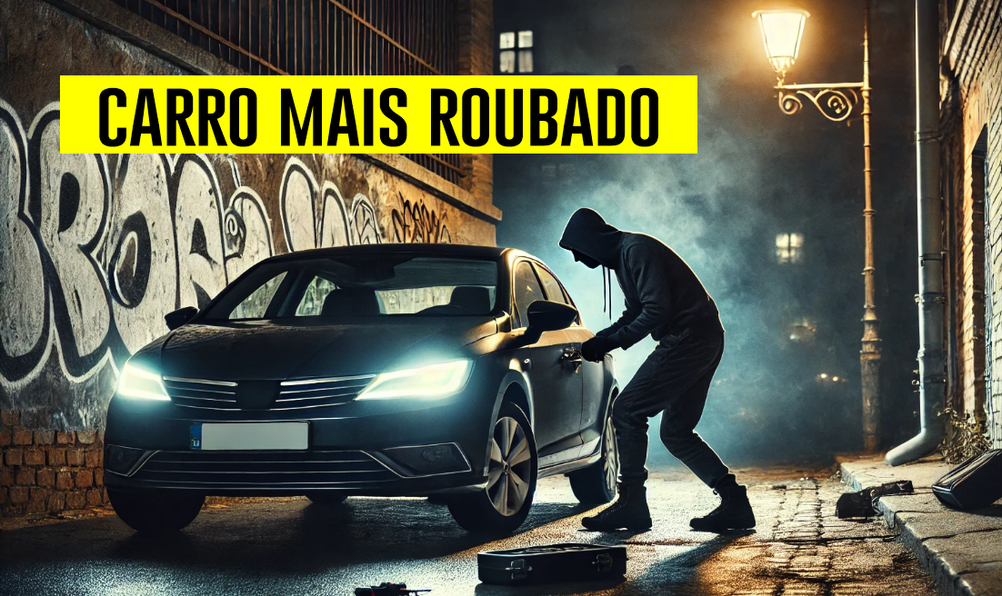 carro mais roubado