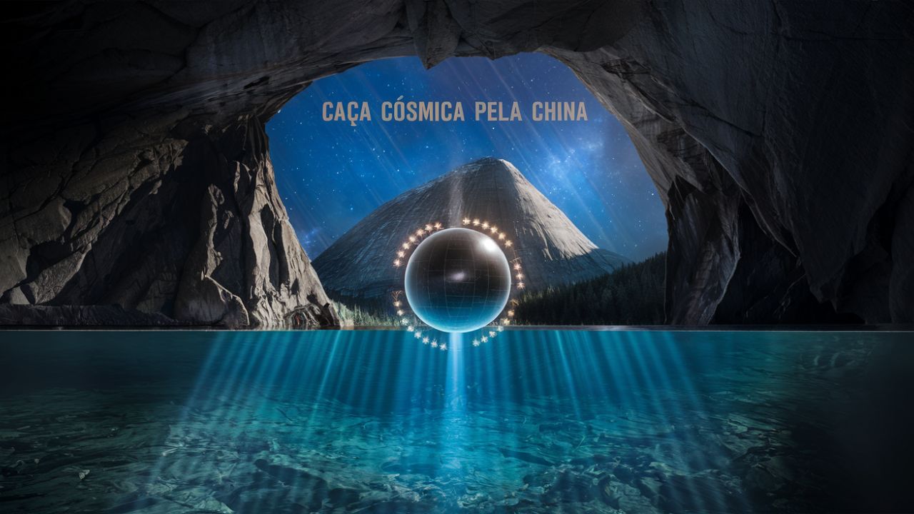 China avança na ciência: Construção da China cria orbe subterrâneo para caçar as misteriosas partículas fantasmas