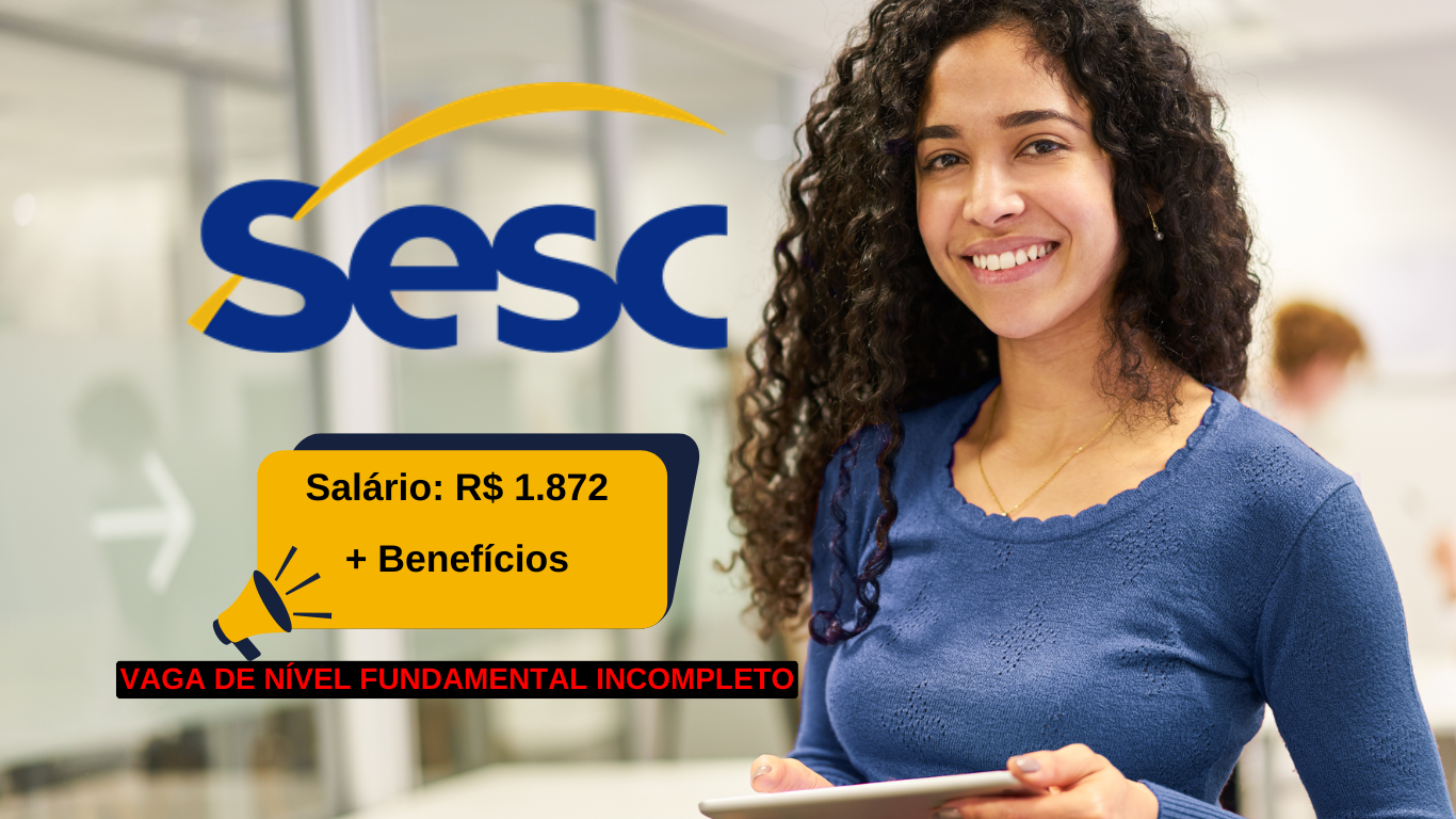 sesc - vaga - emprego