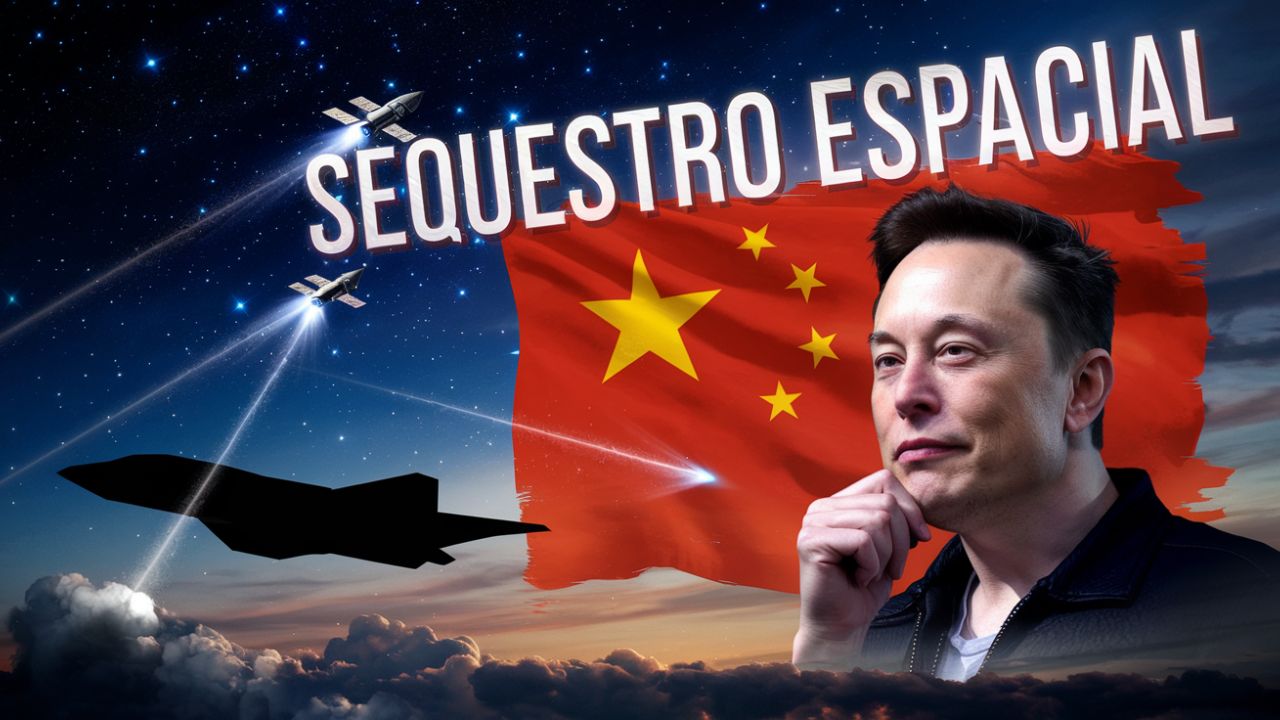 Elon Musk no centro de um confronto global: China desenvolve tecnologia para rastrear aviões furtivos usando a rede Starlink