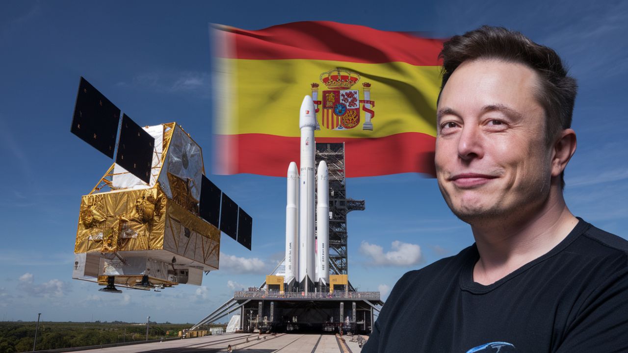 Entre tensões de Musk com a Europa, SpaceX se prepara para lançar o satélite espanhol mais avançado da história