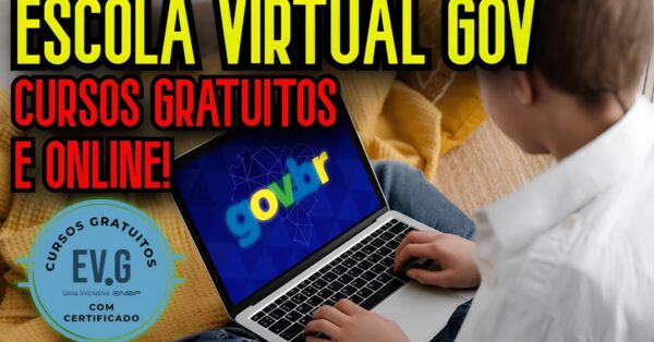 Escola Virtual do Governo oferece mais de 500 cursos online EAD, totalmente gratuitos e com certificado garantido nas áreas de logística, construção civil, beleza, saúde e outros