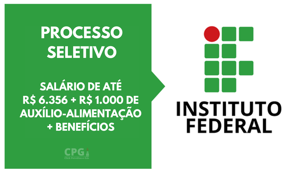 Instituto Federal de Goiás abre processo seletivo com vagas para professores substitutos e temporários com salários atrativos em Anápolis.