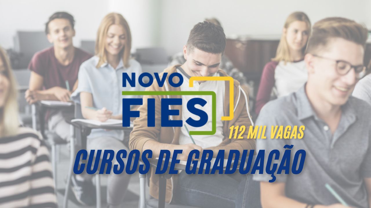 MEC anuncia edital com 112 mil vagas para cursos de graduação com financiamento integral