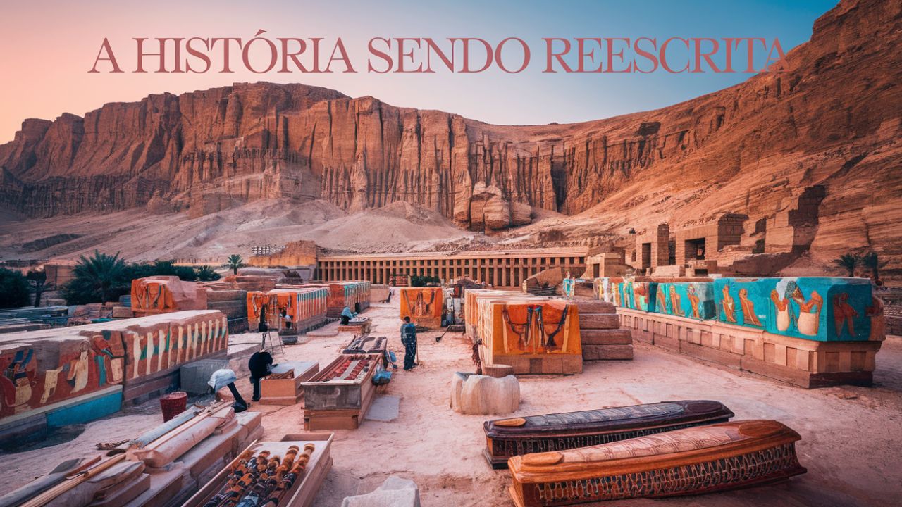 Nova descoberta no Egito: Tesouro de 4.000 ANOS em Luxor revela segredos da rainha Hatshepsut e surpreende o mundo