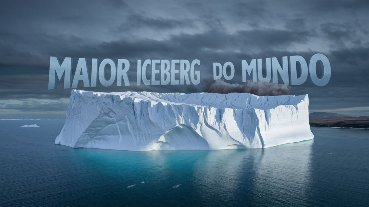 O maior iceberg do mundo está prestes a colidir com uma ilha remota e pode destruir o habitat de pinguins e focas
