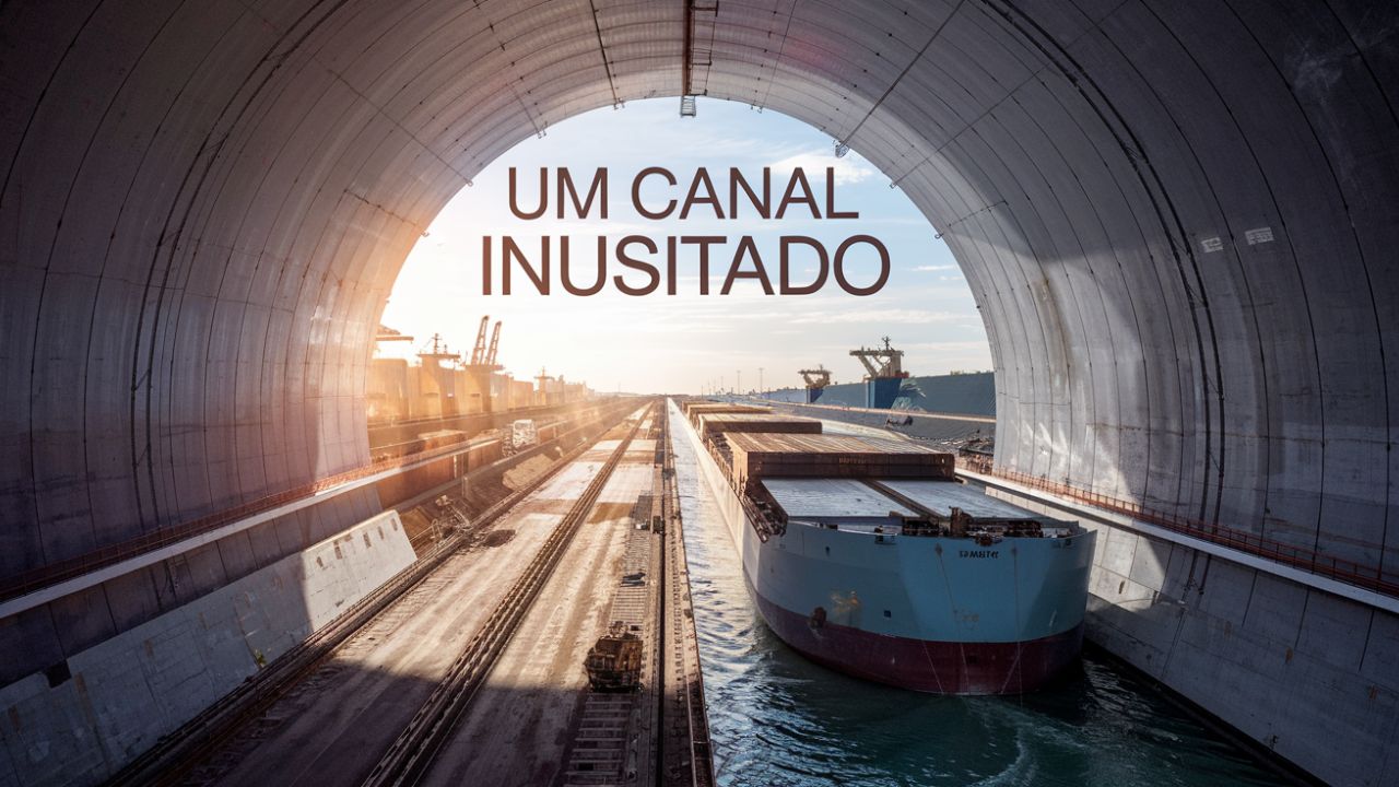 O primeiro túnel de navios do MUNDO: Um megaprojeto de €308 milhões que vai transformar a navegação e salvar vidas